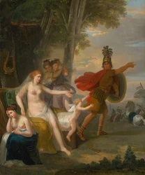 Hektor nimmt Abschied von Andromache